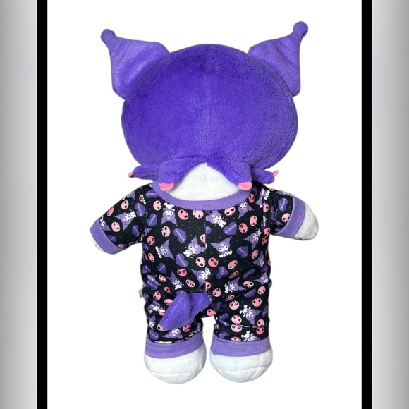 Purple Exclusive KUROMI Build A Bear Sanrio Stuffed Animal - Picture 5 of 6